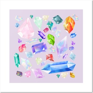 precious stones Posters and Art